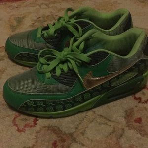Nike Air Max 90 Qk “St Patty” Shoes Rare